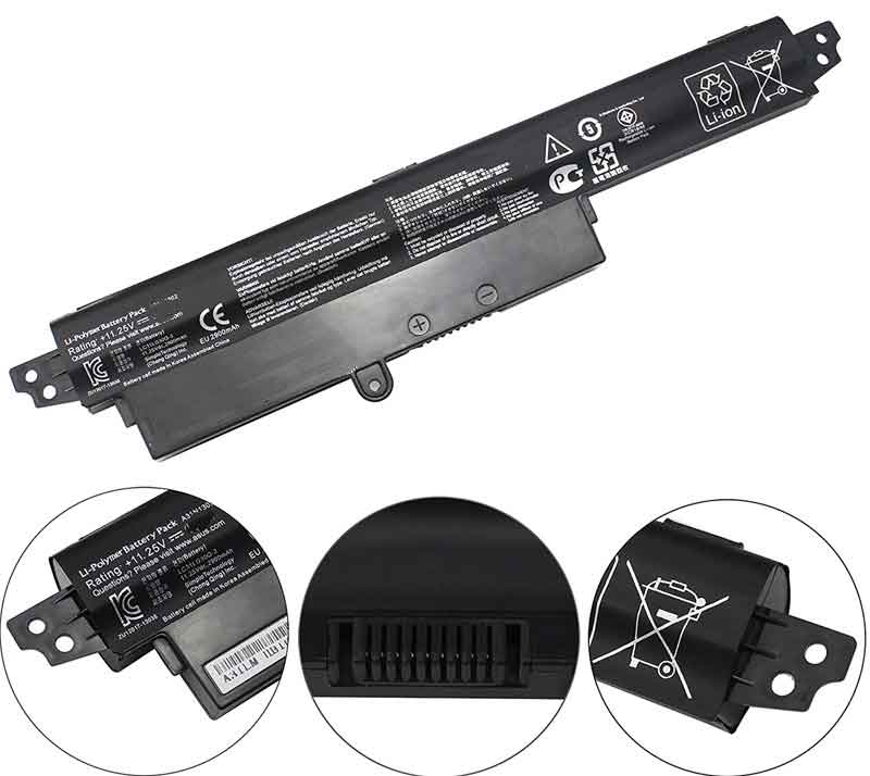 batterie ASUS VivoBook X200CA-6D, batteries ASUS VivoBook X200CA-6D